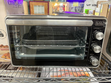 Black + Decker Crisp 'N Bake PRO 6-Slice Air Fryer Toaster Oven with Basket, Pan, Rack & Tray, Stainless Steel