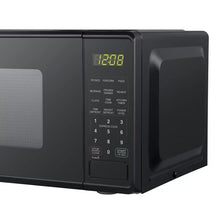 Mainstays 0.7 Cu ft Countertop Microwave Oven, 700 Watts, Black,**Used**