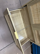 31.5" Rattan File Cabinet With Lock & 4 Drawer! (NEW)
