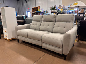 Alpendale - Fabric Power Reclining Sofa with Power Headrests! (BRAND NEW)