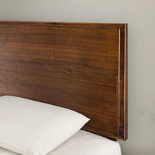 Hermes Contemporary Modern Solid Wood Platform Bed with Adjustable Headboard, King Size! (NEW IN BOX)