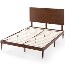 Hermes Contemporary Modern Solid Wood Platform Bed with Adjustable Headboard, King Size! (NEW IN BOX)