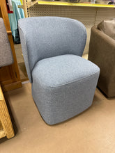 Niha Upholstered Dining Chair with Casters! (NEW - SINGLE CHAIR)