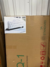 Upholstered Polyester Tufted Button Footboard, Beige, Queen Size