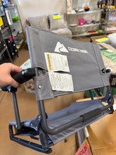 Ozark Trail Hard Arm Stadium Seat, Gray! (NEW)