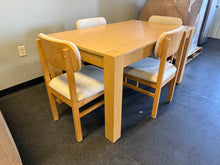 Better Homes & Gardens Bryant 58.5 in Rectangle Solid Wood Construction Dining Table & Chairs, Pine! (NEW - 5Pc Set)