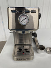 Farberware Espresso Machine, 15 Bar, Silver, Stainless Steel, Steam Wand! (USED - WORKS GREAT!)