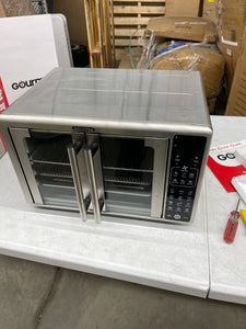 Gourmia 1700W 6-Slice Digital Toaster Oven Air Fryer, 19 One-Touch Presets, 24L, Stainless Steel!! USED / GOOD
