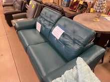 Carvel Leather Power Reclining Sofa with Power Headrest! (NEW OUT OF BOX)