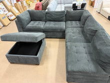 Thomasville Tisdale 6PC Fabric Sofa with Storage Ottoman!! (DEPARTMENT STORE RETURN)