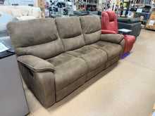 Barcalounger Fabric Reclining Sofa! (DEPARTMENT STORE RETURN! - PLEASE SEE PHOTOS) - (WE DO NOT SHIP)
