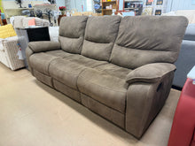Barcalounger Fabric Reclining Sofa! (DEPARTMENT STORE RETURN! - PLEASE SEE PHOTOS) - (WE DO NOT SHIP)