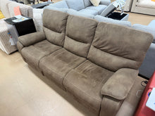 Barcalounger Fabric Reclining Sofa! (DEPARTMENT STORE RETURN! - PLEASE SEE PHOTOS) - (WE DO NOT SHIP)