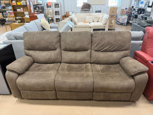Barcalounger Fabric Reclining Sofa! (DEPARTMENT STORE RETURN! - PLEASE SEE PHOTOS) - (WE DO NOT SHIP)
