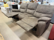 Barcalounger Fabric Reclining Sofa! (DEPARTMENT STORE RETURN! - PLEASE SEE PHOTOS) - (WE DO NOT SHIP)