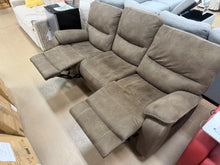 Barcalounger Fabric Reclining Sofa! (DEPARTMENT STORE RETURN! - PLEASE SEE PHOTOS) - (WE DO NOT SHIP)