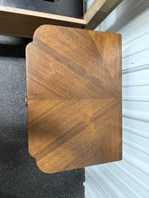 Nephi One Drawer Accent Table Walnut Brown Wood Veneer - Threshold