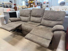 Barcalounger Fabric Reclining Sofa! (DEPARTMENT STORE RETURN! - PLEASE SEE PHOTOS) - (WE DO NOT SHIP)