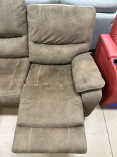 Barcalounger Fabric Reclining Sofa! (DEPARTMENT STORE RETURN! - PLEASE SEE PHOTOS) - (WE DO NOT SHIP)