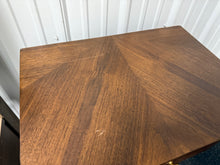 Nephi One Drawer Accent Table Walnut Brown Wood Veneer - Threshold