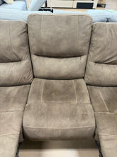 Barcalounger Fabric Reclining Sofa! (DEPARTMENT STORE RETURN! - PLEASE SEE PHOTOS) - (WE DO NOT SHIP)