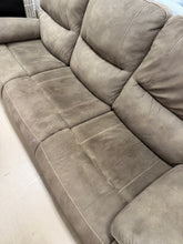 Barcalounger Fabric Reclining Sofa! (DEPARTMENT STORE RETURN! - PLEASE SEE PHOTOS) - (WE DO NOT SHIP)