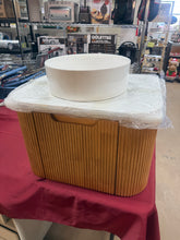 24" Small Wall Mounted Floating Bathroom Vanity with Large Drawer, No Assembly Required