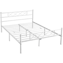 Yaheetech Metal Platform Bed Frame with Headboard and Footboard, Full Size, White!

-Brand new in the box
