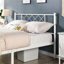 Yaheetech Metal Platform Bed Frame with Headboard and Footboard, Full Size, White!

-Brand new in the box