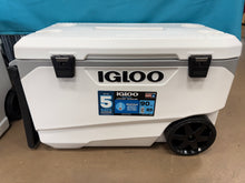 Igloo Latitude 137 Cans 90 Quart Rolling Cooler - White: Polyethylene, Tow Handle! (Brand New)