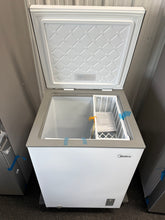 Midea Convertible 5 Cu Ft Chest Freezer, White! (NEW)