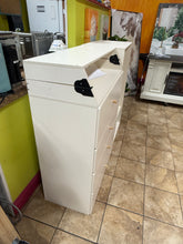 59.1" Baby Changing Table Dresser With Clothes Rack And Mirror, With Wide Changing Table Top And 4 Drawers, Modern Diaper Changing Station, Children's Room