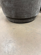 Swivel Storage Ottoman Brown