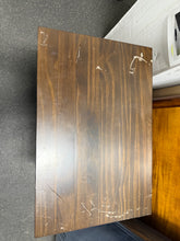 WyndenHall Halifax Bedside Table Natural Aged Brown! (NEW & ASSEMBLED - SCRATCHED)