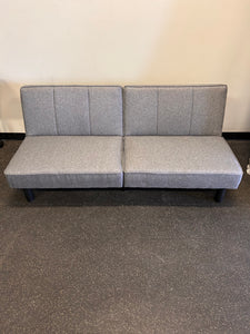 Mainstays Studio Futon, Gray Linen Upholstery! (NEW OUT OF BOX)
