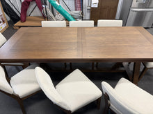 PIKE & MAIN MENDOCINO 9PC DINING SET — TABLE + 8 UPHOLSTERED CHAIRS! BRAND NEW — MINOR SHIPPING DAMAGE — PLEASE SEE PHOTOS!