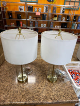 Silberston Glass Table Lamp, Set of 2! (NEW)