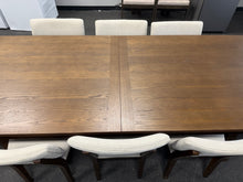 PIKE & MAIN MENDOCINO 9PC DINING SET — TABLE + 8 UPHOLSTERED CHAIRS! BRAND NEW — MINOR SHIPPING DAMAGE — PLEASE SEE PHOTOS!