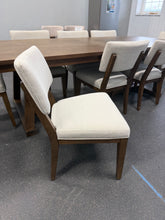 PIKE & MAIN MENDOCINO 9PC DINING SET — TABLE + 8 UPHOLSTERED CHAIRS! BRAND NEW — MINOR SHIPPING DAMAGE — PLEASE SEE PHOTOS!