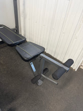FITNESS GEAR ADJUSTABLE WEIGHT BENCH W/ RACK & LEG DEVELOPER! ! (USED)