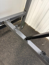FITNESS GEAR ADJUSTABLE WEIGHT BENCH W/ RACK & LEG DEVELOPER! ! (USED)