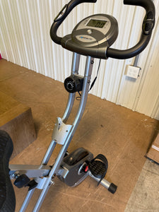 Exerpeutic Folding Exercise Bike, 8 Levels of Resistance Stationary Bike, Bluetooth tracking & Tablet Holder! (NEW)