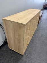 Aberdeen Fluted 8 Dresser for Bedroom, 55" W Tall Dresser Storage Organizer, Modern Bedroom Chest of Drawer with Deep Storage for Closet Hallway Entryway