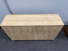 Aberdeen Fluted 8 Dresser for Bedroom, 55" W Tall Dresser Storage Organizer, Modern Bedroom Chest of Drawer with Deep Storage for Closet Hallway Entryway