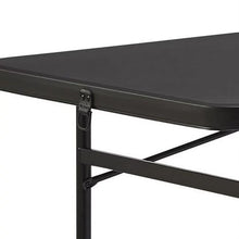 Mainstays 6 Foot Bi-Fold Plastic Folding Table, Black- NEW OUT OF BOX!!