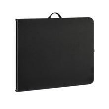 Mainstays 6 Foot Bi-Fold Plastic Folding Table, Black- NEW OUT OF BOX!!