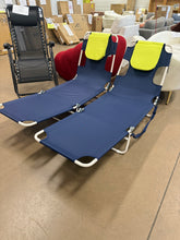 Folding Beach Tanning Chair Navy - Room Essentials, Set of 2! (BRAND NEW)