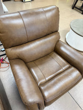 Barca Leather Power Rocker Recliner with Power Adjustable Headrest! (NEW - ASSEMBLED - MINOR DAMAGE FROM SHIPPING)
