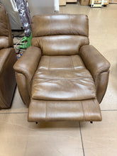 Barca Leather Power Rocker Recliner with Power Adjustable Headrest! (NEW - ASSEMBLED - MINOR DAMAGE FROM SHIPPING)