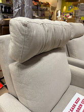 Tallula Fabric Power Glider Recliner with Power Headrest! (NEW & ASSEMBLED)